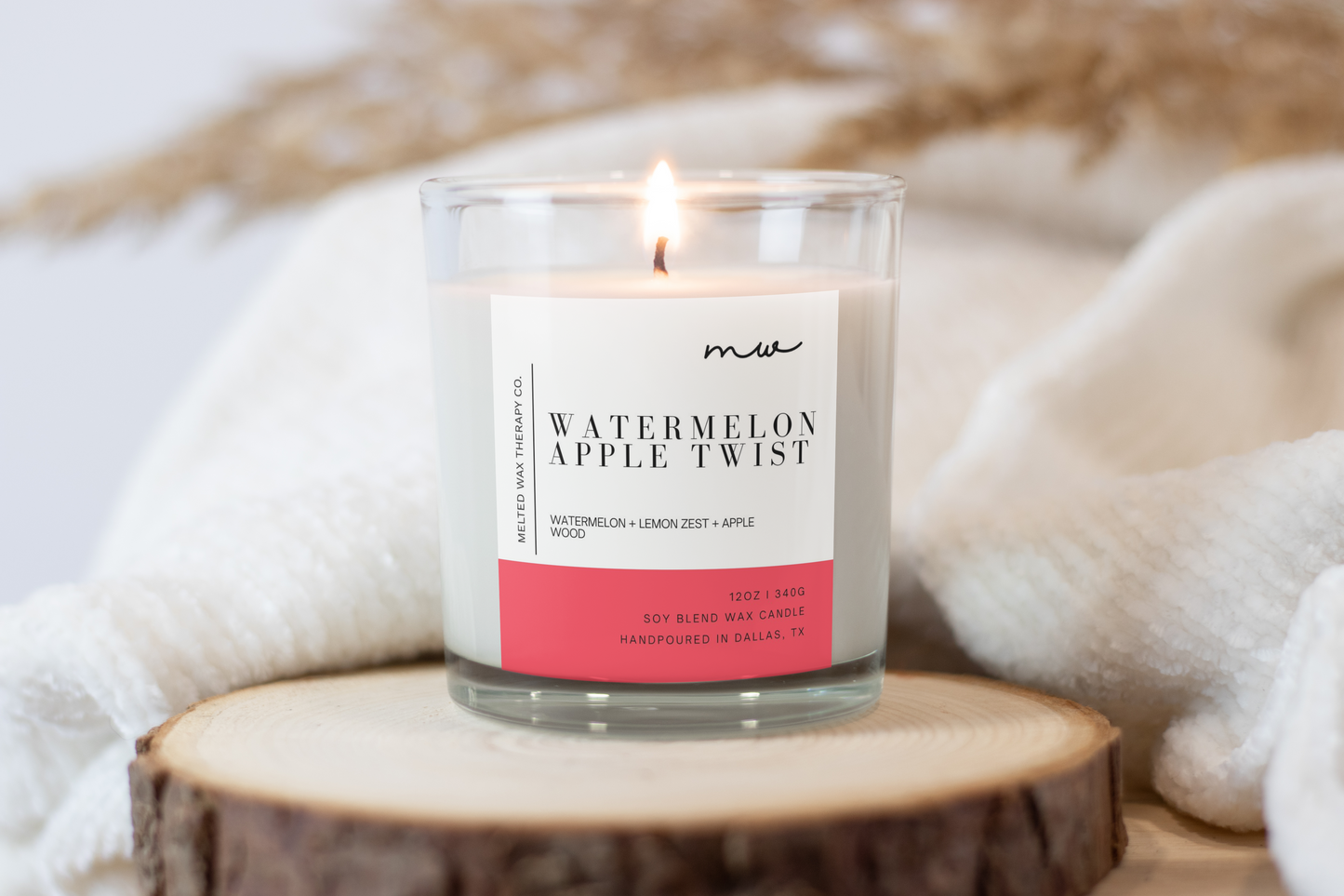 Watermelon Apple Twist Candle