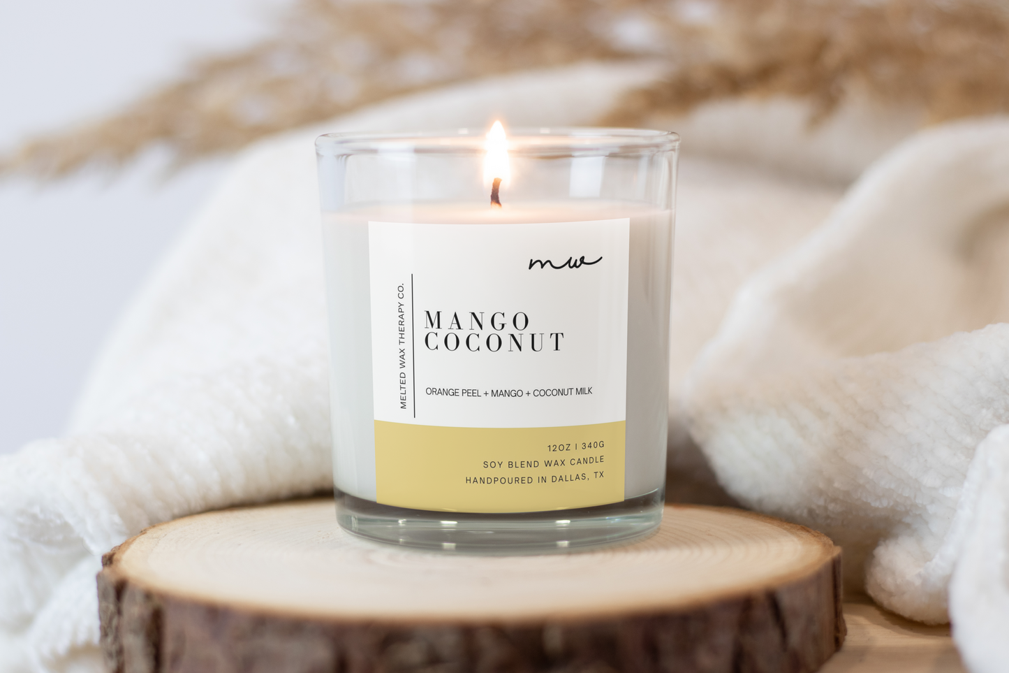 Mango Coconut Candle